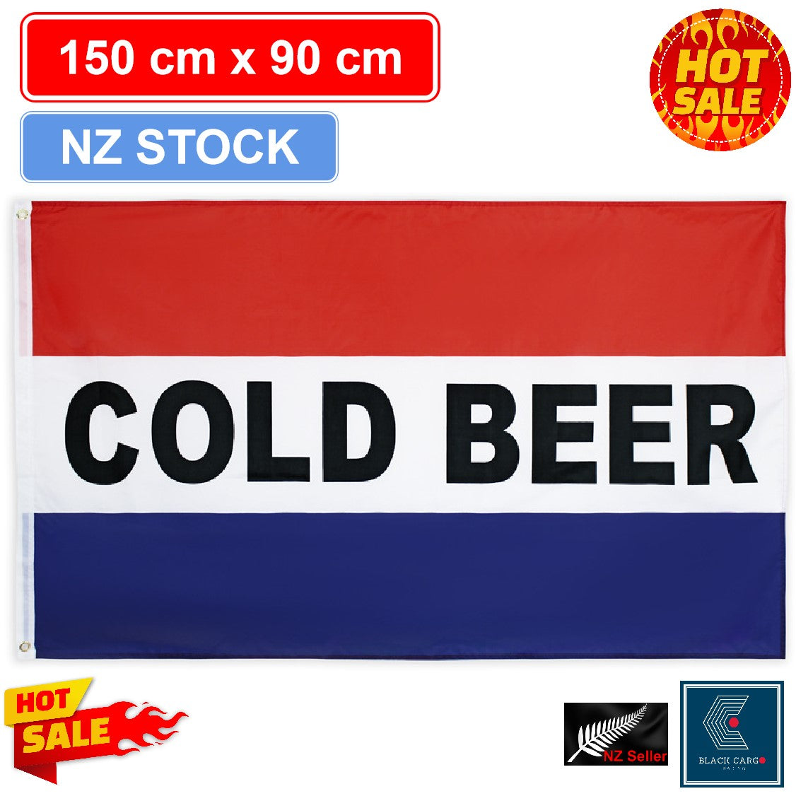 Cold Beer Flag Business Flag - Referdeal