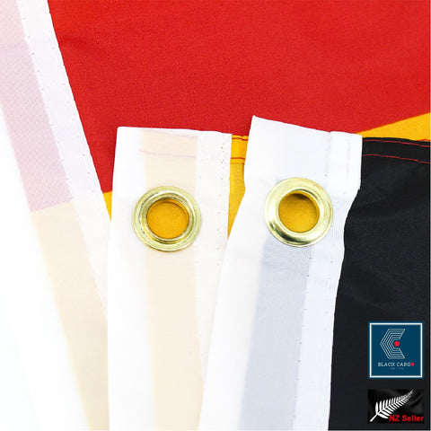Germany Flag 150cm x 90cm Double Sided German National Flags with Brass Grommets