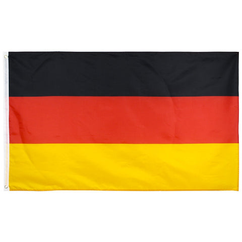 Germany Flag 150cm x 90cm Double Sided German National Flags with Brass Grommets