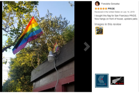 Pride Rainbow Flag LGBTQ Progress Flag 150cm x 90cm