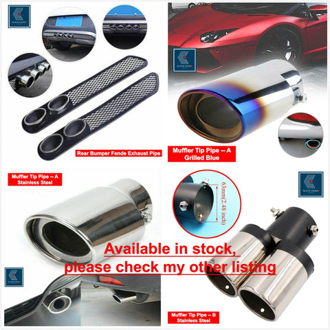 Exhaust Muffler Dual - B(Colorful)