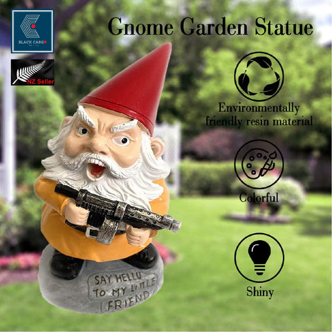 Elf Dwarf Garden Statue Ornament - W03