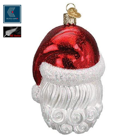 Santa With Face Mask Garden Gnome Garden Statue ornaments Tree hanging decor