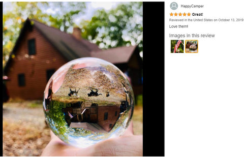 Photography Glass Ball Lens Crystal Ball Globe 100mm