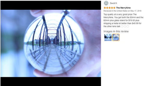 Photography Glass Ball Lens Crystal Ball Globe 120mm