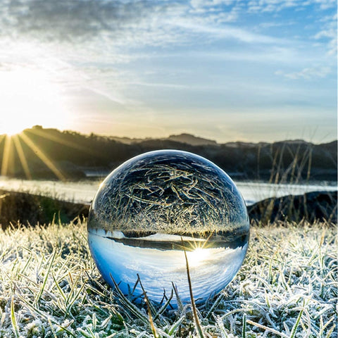 Photography Glass Ball Lens Crystal Ball Globe 60mm