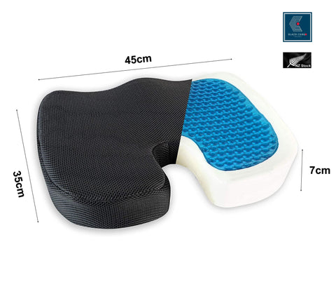 Chair Gel Enhanced Seat Cushion Gel & Memory Foam Seat Cushion 900g