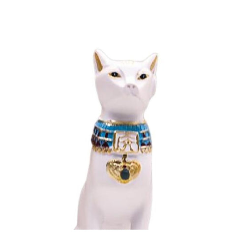 Ancient Egypt Egyptian Bastet Cat Goddess Statue Vintage Decoration Statue Ivory