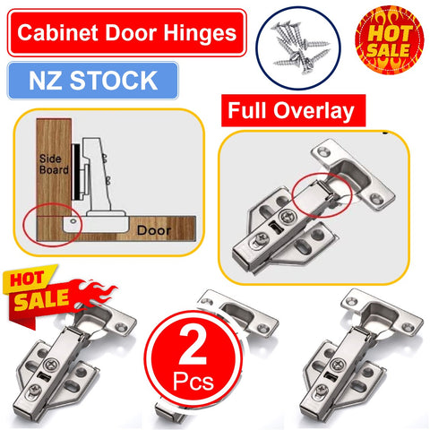 Cabinet Wardrobe Door Spring Hinge Full Overlay - Referdeal