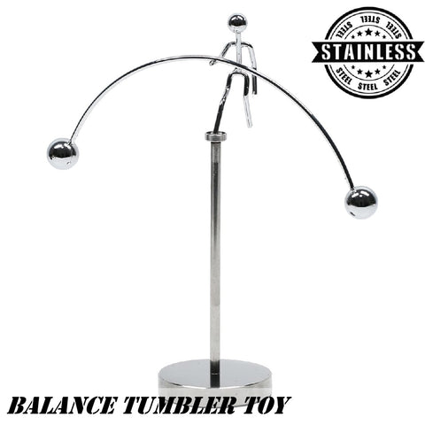 Swing Steel Balance Tumbler Toy Art Physics Toy Home Decor