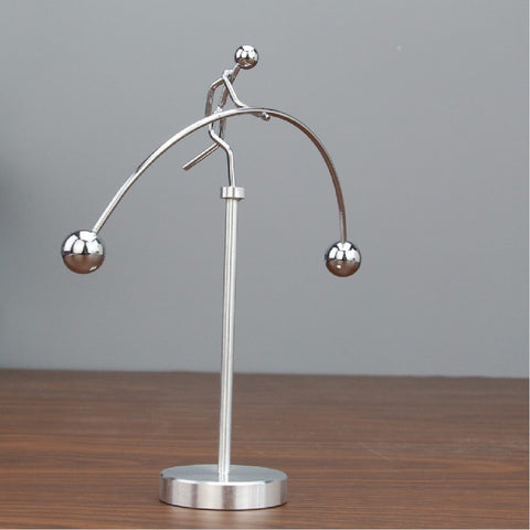 Swing Steel Balance Tumbler Toy Art Physics Toy Home Decor