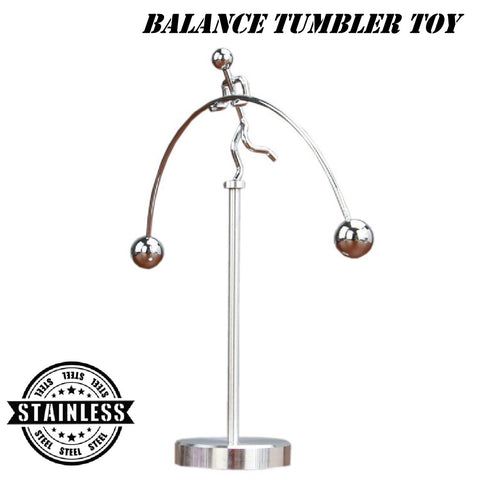 Swing Steel Balance Tumbler Toy Art Physics Toy Home Decor