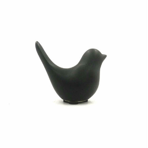 Ceramic Bird Figurine Set (Black & White)