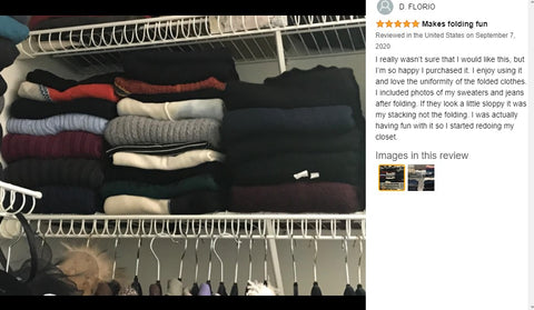 Magic T Shirt Folder Clothes Folding Board Laundry Storage