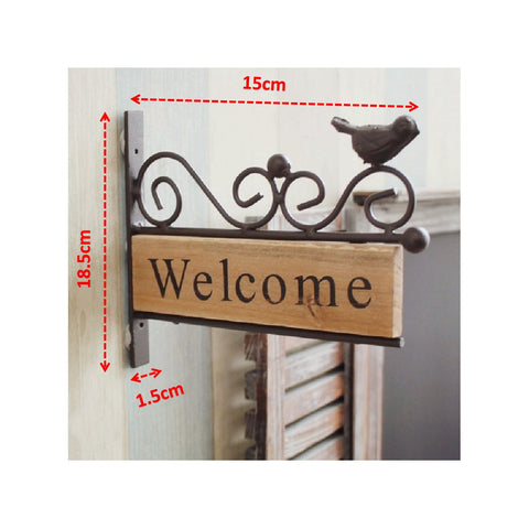 Welcome Sign Door Sign