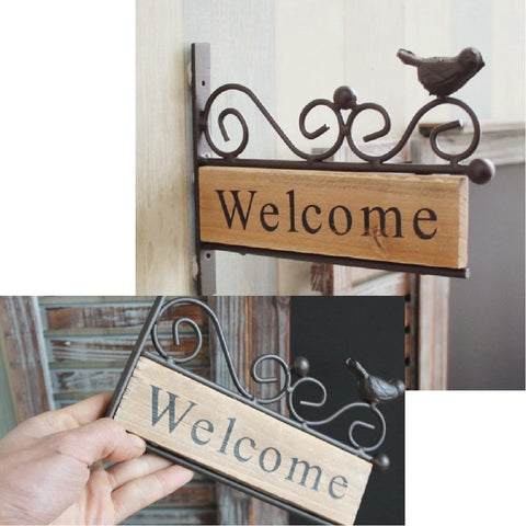 Welcome Sign Door Sign