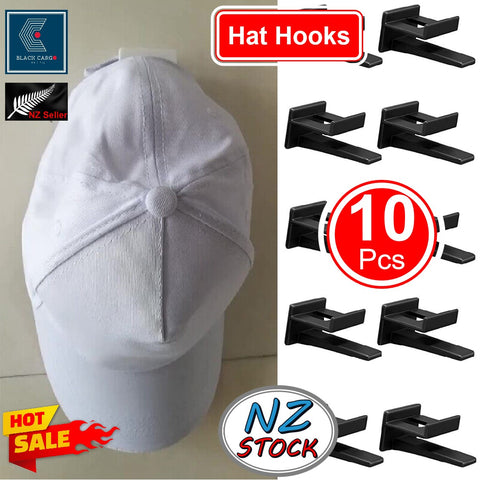 10Pcs Wall Hangings Clothes Coat Racks Hat Racks Storage Box Bags Hat Hooks