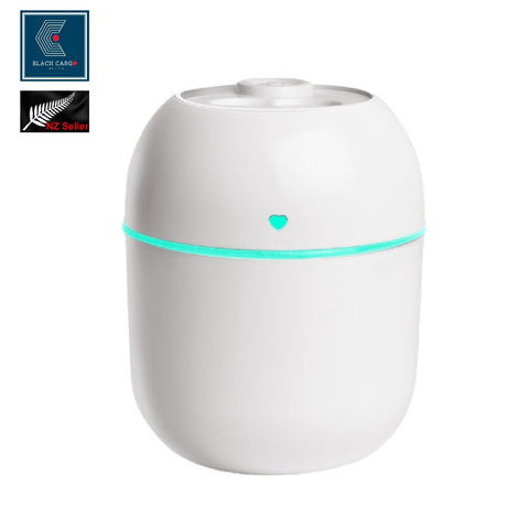 Portable Mini Air Humidifier Air Diffuser 220ml Large Capacity USB Powered Mute