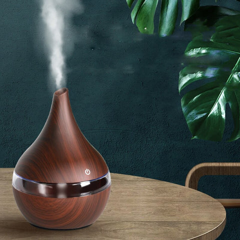 Humidifier 300 ML 7-Colors LED Ultrasonic Air - Dark