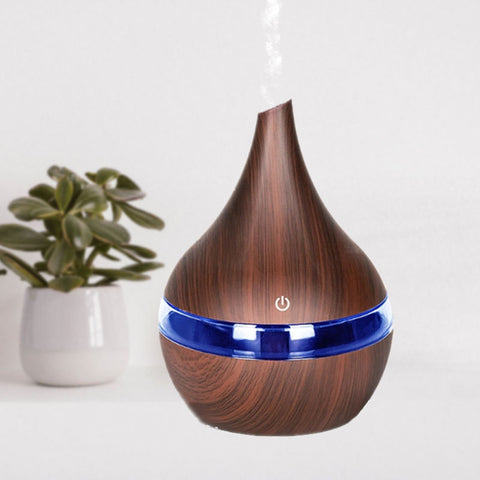 Humidifier 300 ML 7-Colors LED Ultrasonic Air - Dark