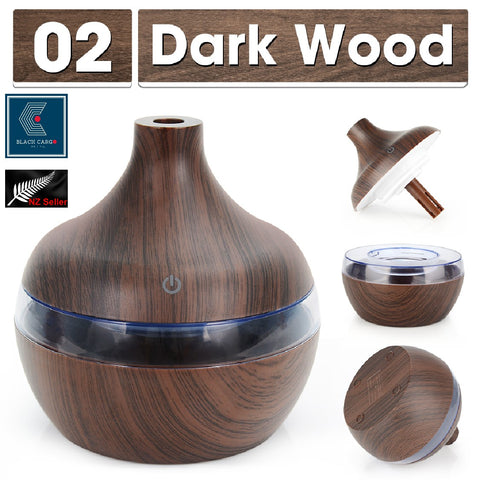 USB Rechargeable 300ML Air Humidifier & Mist Maker Essential Oil Diffuser - Light
