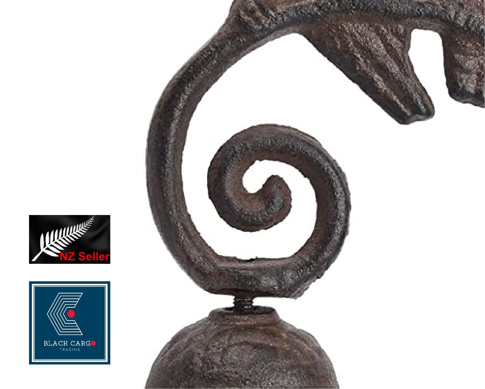 Cast Iron Door Bell Garden Ornament Sculptures Bird - Referdeal