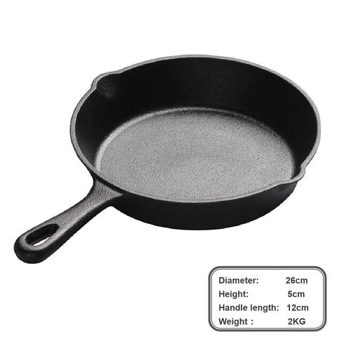 Cast Iron Frying Pan 26CM
