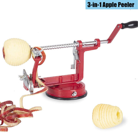 3-in-1 Apple Peeler Apple Slicer Fruit Corer Vegetable Cutter Kitchen Tool
