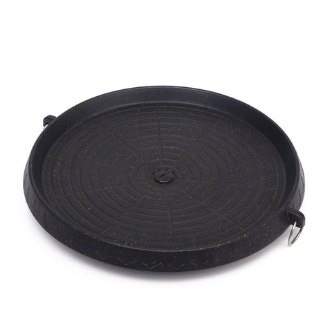 Portable Korean BBQ Grill Plate Gas Stove Frying Pan Smokeless Non-Stick 32 cm
