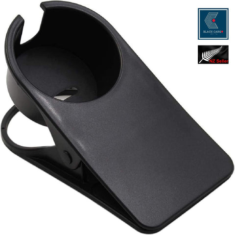 Premium Clip On Cup Holder for Office Chair Table Desk Side to Hold Coffee Mug
