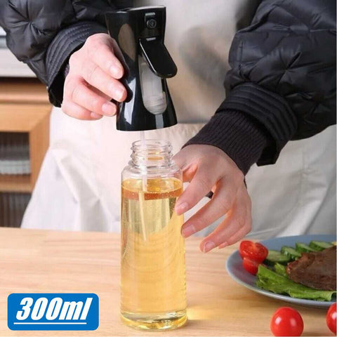 Oil Sprayer for Cooking 300ml Glass Oil Sprayer Mister Olive Oil Spray