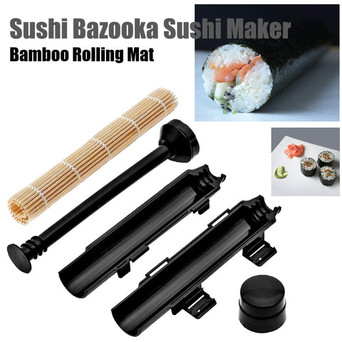 Professional Sushi Roller Making Kit sushi maker with Bamboo Mat