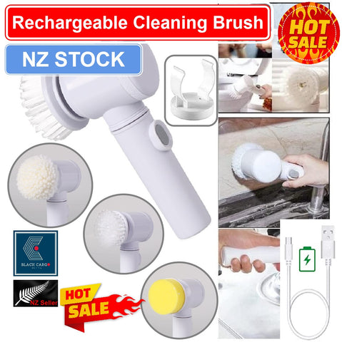 Rechargeable Cordless Electric Rotary Scrubber Cleaning Brush Scrubber Polisher Kits