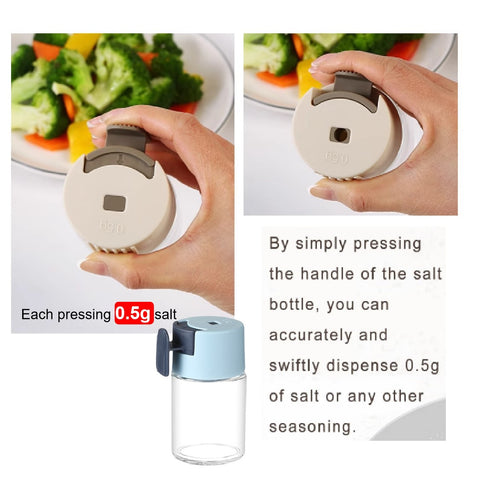 Measuring Salt and Pepper Shakers Seasoning Bottle