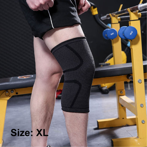 Knee Brace Knee Pad Guards Compression Support Sleeve - Size XL