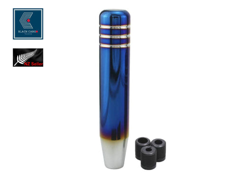 Aluminum Alloy Weighted 18cm Universal Gear Shift Knob -Burnt Blue