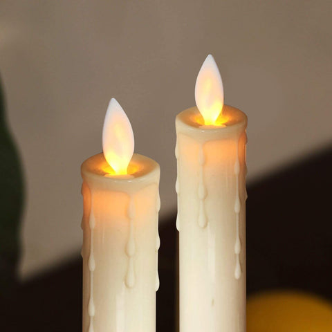 LED Taper Candles set 6 Pcs