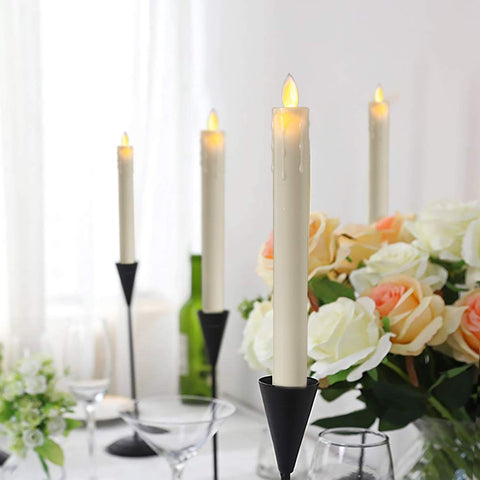 LED Taper Candles set 6 Pcs