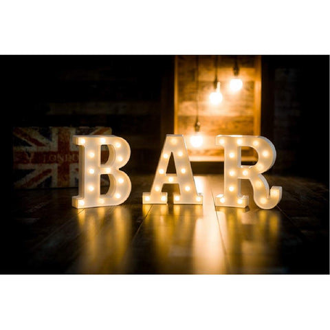 LED Marquee Letter Lights Sign Home Party Wedding Decoration Lights Letter -Y