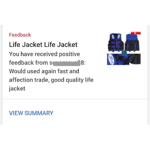 Life Jacket Kids Swim Vest Children Life Jacket adjustable buckles  - Small