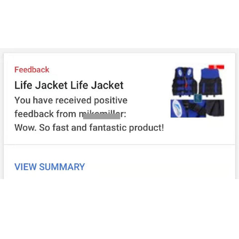 Life Jacket Kids Swim Vest Children Life Jacket adjustable buckles - M Size