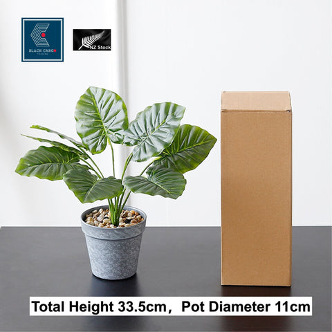 Artificial Tropical Plants Palm Plants with Ceramic Pot