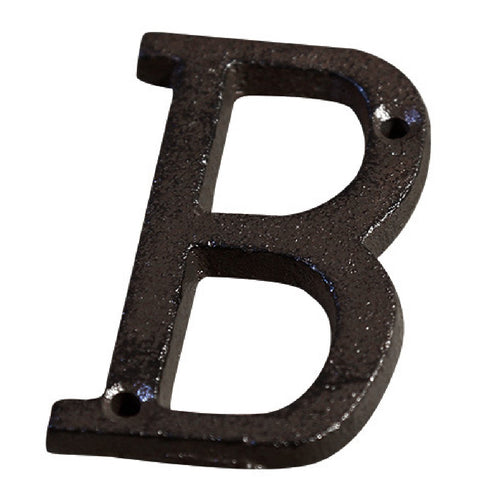 Cast Iron House Number Letter Box Numbers - Letter B