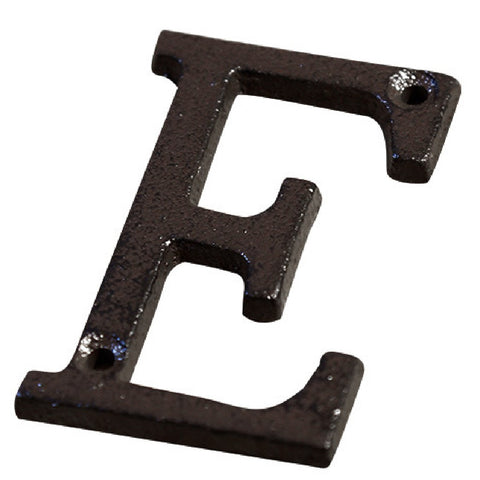 Cast Iron House Number Letter Box Numbers - Letter E