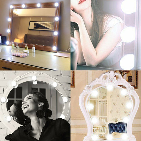 LED Makeup Mirror Light Bulb Kit