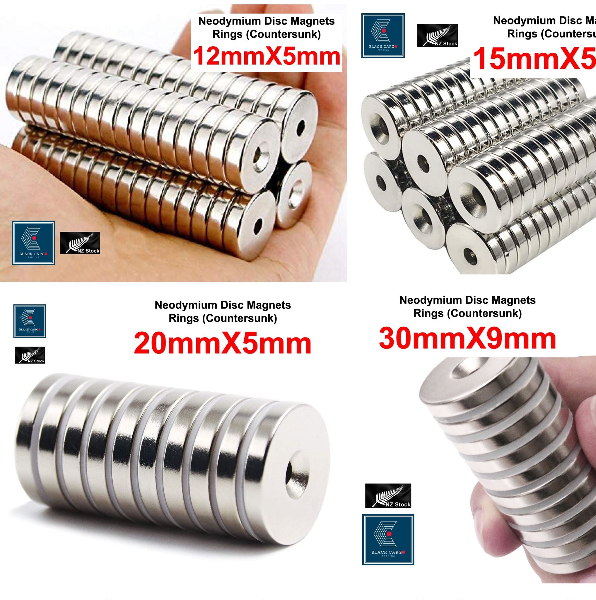 Neodymium Magnet Discs 10mm x 3mm - Referdeal