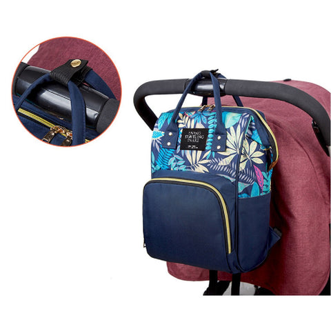Large Capacity Mummy Nappy Diaper Bag Baby Travel Nursing Backpack Waterproof