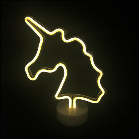 LED Neon Lamp - Unicorn Warm White