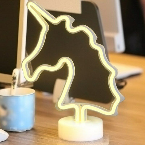 LED Neon Lamp - Unicorn Warm White