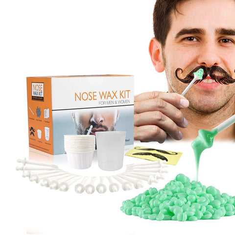 Nose Hair Waxing Kit Nose Ear Hair Instant Removal Kits